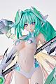 AMAKUNI Hyperdimension Neptunia Green Heart 1/7 Plastic Figure gallery thumbnail