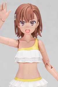 KADOKAWA PLASTIC MODEL SERIES Toaru Kagaku no Railgun T Misaka Mikoto DX Ver. Plastic Kit