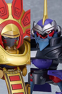 GOOD SMILE COMPANY (GSC) Haoh Taikei Ryu Knight MODEROID Ryu Knight Collection SERIES:4 Shinebaram & Steru Plastic Kit