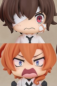 GOOD SMILE ARTS Shanghai Bungo Stray Dogs Wan! Deforme Figure Dazai Osamu & Nakahara Chunya Juyon-sai Ver. Plastic Figure