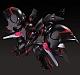 GOOD SMILE COMPANY (GSC) Martian Successor Nadesico -The Prince of Darkness- MODEROID Black Salena Plastic Kit gallery thumbnail