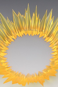 BANDAI SPIRITS Tamashii EFFECT Series SHOCK IMPACT Yellow Ver. for S.H.Figuarts