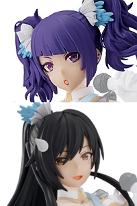 BANDAI SPIRITS 30MS Option Hair Style & Face Parts Set (Tanaka Mamimi / Shirase Sakuya) Plastic Kit