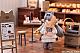 RIBOSE Tea Time Cats Scene Nyan-machi Panya Tenin & Okakyu Set Plastic Figure gallery thumbnail