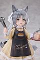 RIBOSE Tea Time Cats Scene Nyan-machi Panya Tenin & Okakyu Set Plastic Figure gallery thumbnail