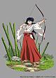 Culture Entertainment Inuyasha Higurashi Kagome 1/7 Plastic Figure gallery thumbnail