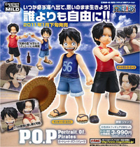 MegaHouse Excellent Model MILD Portrait.Of.Pirates ONE PIECE CB-DX Luffy & Ace -Brotherhood Bond- (2nd Production Run)
