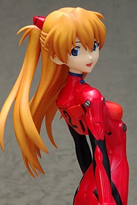 WAVE Evangelion 2.0 Shikinami Asuka Langley Plug-suit Ver. 1/10 PVC Figure (2nd Production Run)