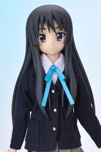 resinya! K-ON! Cute Rate 23 Akiyama Mio PVC Head Doll
