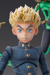 MEDICOS ENTERTAINMENT Super Figure Action JoJo's Bizarre Adventure Part IV Hirose Koichi & Ec (Act1) Action Figure