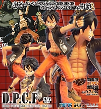 PLEX DOOR PAINTING COLLECTION FIGURE ONE PIECE 1/7 Monkey D. Luffy Three Gunslinger Ver.