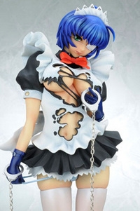 DAIKI kougyou IkkI Tousen Great Guardians Ryomou Shimei BLACK Ver. 1/4 PVC Figure