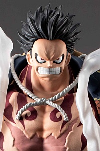 MegaHouse Variable Action Heroes ONE PIECE Monkey D. Luffy Gear 4 Bound Man Action Figure