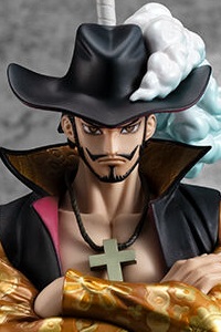MegaHouse Portrait.Of.Pirates ONE PIECE SA-LIMITED Taka-no-me Dracule Mihawk Ver.R Plastic Figure