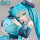 MegaHouse Lucrea Mobile Suit Gundam 45th Anniversary x Hatsune Miku Hatsune Miku x 00-Gundam Plastic Figure gallery thumbnail