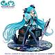 MegaHouse Lucrea Mobile Suit Gundam 45th Anniversary x Hatsune Miku Hatsune Miku x 00-Gundam Plastic Figure gallery thumbnail