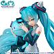 MegaHouse Lucrea Mobile Suit Gundam 45th Anniversary x Hatsune Miku Hatsune Miku x 00-Gundam Plastic Figure gallery thumbnail