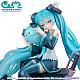 MegaHouse Lucrea Mobile Suit Gundam 45th Anniversary x Hatsune Miku Hatsune Miku x 00-Gundam Plastic Figure gallery thumbnail