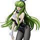 FREEing Code Geass Lelouch of the Rebellion C.C. Bunny Ver. 1/3 Plastic Figure gallery thumbnail