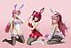 FREEing Mobile Suit Gundam SEED DESTINY Lunamaria Hawke Bunny Ver. 1/4 Plastic Figure gallery thumbnail