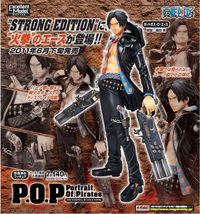 MegaHouse Excellent Model Portrait.Of.Pirates ONE PIECE STRONG EDITION Portgas D. Ace