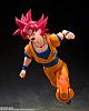 BANDAI SPIRITS S.H.Figuarts Super Saiyan God Son Goku <Kami no Ki o Matoishi Sugata> gallery thumbnail