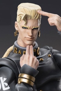 MEDICOS ENTERTAINMENT Super Figure Action JoJo's Bizarre Adventure Part IV Nijimura Keichou & Bad Company Action Figure