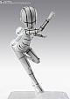 BANDAI SPIRITS S.H.Figuarts Body-chan -Sugimori Ken- Edition Wireframe (Gray Color Ver.) gallery thumbnail