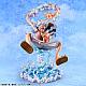 MegaHouse Portrait.Of.Pirates ONE PIECE Evolutionary History Monkey D Luffy "Gear 5" Plastic Figure gallery thumbnail