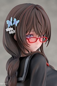 SIKI ANIM Jimidakedo Shitachaku Hadena Ko 1.6 Plastic Figure