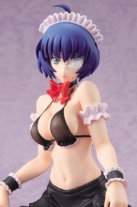 Chara-ani Ikki Tousen XTREME XECUTOR Lingerie Ryomou Sexy Black Ver. 1/8 PVC Figure