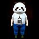 BellFine Jashin-chan Dropkick' Panda Ningen Plastic Kit gallery thumbnail