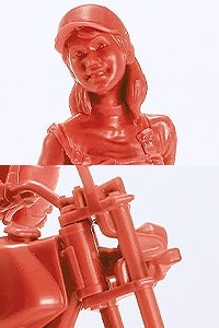 MAX FACTORY PLAMAX MF-103 Rider's portrait Honda FTR 223 Red 1/20 Plastic Kit MAX FACTORY PLAMAX MF-103 Rider's portrait Honda FTR 223 Red 1/20 Plastic Kit