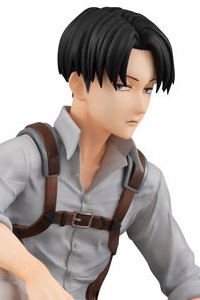 MegaHouse G.E.M. Series Attack on Titan Tenohira Levi Heishicho Plastic Figure