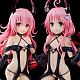 Union Creative To LOVE-ru Darkness Series Lala Satalin Deviluke & Momo Belia Deviluke -Les filles!- Plastic Figure gallery thumbnail