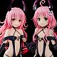 Union Creative To LOVE-ru Darkness Series Lala Satalin Deviluke & Momo Belia Deviluke -Les filles!- Plastic Figure gallery thumbnail
