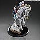 MEDICOS ENTERTAINMENT Chozo Art Collection Anime JoJo's Bizarre Adventure Part.VII Steel Ball Run Johnny Joestar & Slow Dancer Plastic Figure gallery thumbnail
