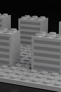 GOOD SMILE COMPANY (GSC) BRICKROID Build-A plus Base Set