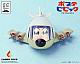 Ember Toys Pop Team Epic Chibi Creature Popuko & Pipimi Skeleton Kyogi Ver. Soft Vinyl Figure gallery thumbnail