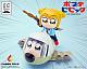 Ember Toys Pop Team Epic Chibi Creature Popuko & Pipimi Skeleton Kyogi Ver. Soft Vinyl Figure gallery thumbnail