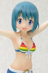 WAVE BEACH QUEENS Puella Magi Madoka Majica Miki Sayaka 1/10 PVC Figure