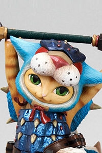 MegaHouse Game Character Collection DX Monster Hunter Portable 3rd Otomo Airou Ashira Neko Series