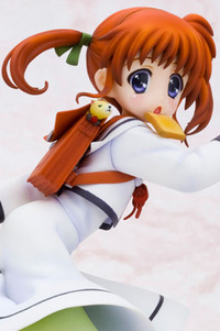 KOTOBUKIYA Magical Girl Lyrical Nanoha The MOVIE 1st Takamachi Nanoha -School Uniform- 1/8 PVC Figure