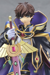 ALPHA x OMEGA Code Geass Lelouch of the Rebellion R2 Kururugi Suzaku Knight of Zero 1/8 PVC Figure