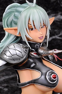 A PLUS Queen's Blade Echidna Black Ver. 1/4.5 Poly Resin Figure 