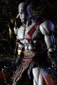 SQUARE ENIX PLAY ARTS KAI God of War III KRATOS