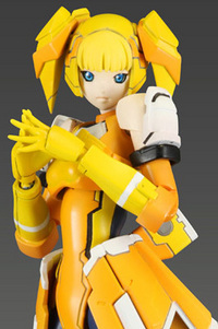 KOTOBUKIYA PHANTASY STAR ONLINE Blue Burst RAcaseal: Yellow Booze Ver.APSY 1/12 Plastic Kit