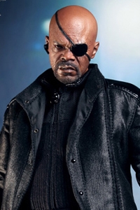 Hot Toys Movie Masterpiece Avengers Nick Fury 1/6 Action Figure