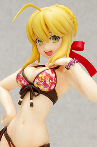 WAVE BEACH QUEENS Fate/EXTRA Saber Fate/EXTRA Ver 1/10 PVC Figure