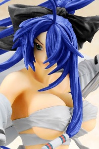 Aizu Project Ikki Tousen Great Guardians Kanu Unchou Black Miko Ver. 1/6 Cold Cast Figure (2nd Production Run)